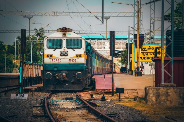 Railway RRB exam preparation - train station